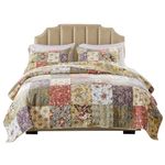 Greenland Home Blooming Prairie King Quilt Set