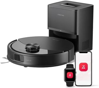 roborock Q10 S5+ Robot Vacuum and Mop with Self-Emptying, 10,000Pa Suction, Hands-Free Cleaning for Up to 7 Weeks, Dual Anti-Tangle Design, Auto Mop Lifting, Obstacle Avoidance, Ideal for Pet Hair