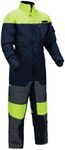 Ergodyne unisex-adult Insulated Freezer Coveralls, Navy, Medium