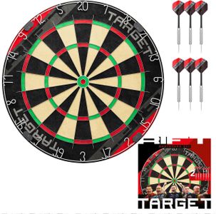 Target Darts Rift Dartboard Set – Professional Bristle Board with Accessories
