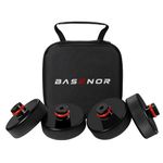 BASENOR Jack Pad for Tesla Model Y Model 3 Model S Model X Lifting Pucks Jack Lift Pad Adapter Tool with Storage Case Tesla Accessories Gen 3 (Protects Battery & Chassis) (4 Packs)