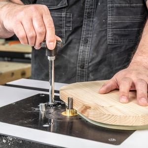 Trend Portable Router Table 240V – Compact Woodworking Workstation
