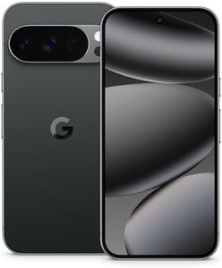 Google Pixel 10 Pro – Android-Smartphone ohne SIM-Lock, mit Gemini, Dreifach-Rückkamerasystem, mehr als 24 Stunden Akkulaufzeit und 6,3 Zoll großem Super Actua-Display – Obsidian, 256GB