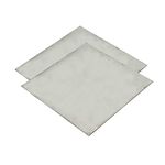 GOONSDS Titanium Sheet Plate Ta2 Metal Titanium Suitable for Aerospace Industrial, 100Mm/3.9Inch×100Mm/3.9Inch,Thickness0.6mm2pcs