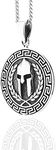 Greek Warrior Pendant Necklace/Spar