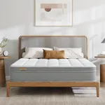 DWVO King Size Mattress -10 Inch Mattress in a Box, Hybrid Spring Mattress with Cooling-Gel Memory Foam and Individual Pocket Coils for Motion Isolation & Balance Support