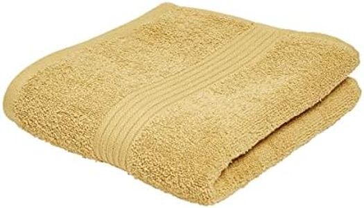 Today Serviette de Bain Coton 50X90 uni Essential Ocre