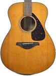 Yamaha Folk Acoustic Guitar Solid Spruce Top Tinted Finish