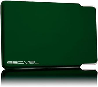 Custodia protettiva brevettata | RFID NFC e blocco del campo magnetico | Protezione della carta per carte di credito, carte di debito, carte d'identità | Copertura di protezione della carta contro il furto di dati | Protezione dei dati al 100% verificata da CTC/advanced (membro del gruppo RW TÜV) | Green