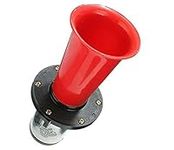 110 db 12V Red Air Horn Ahoooogah Vintage Classic Song Dog Klaxon for Car Boat Van Truck Super Loud