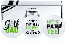 CybGene Dad Gifts Golf Balls Set of