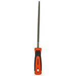 BLACK+DECKER Steel 200mm 2nd Cut Round File (Orange) (BDHT22145)