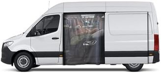 RV Van Mosquito Net Compatible Magnetic Fly Screen for Mercedes Sprinter Vans Polyester Insect Net for Side Door Mosquito Net for Rv Sliding Door Bug Mesh (Standard)