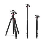 Digitek DTR 530 BH Professional Tripod + Monopod Combo – Perfect for Photography and Videography with Dual functionality