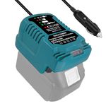 Car Battery Charger Replace for Makita 18V Lithium Ion Battery Charger BL1850 BL1835B BL1845B BL1845 BL1820 BL1820B Vehicle Charger(NOT for 12V, 14.4V)