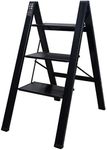 BAOYOUNI 3 Step Ladder Lightweight 