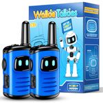 EUTOYZ Walkie Talkie Kids, Toys for 3-12 Year Old Boy Gift for 5 6 7 8 Year Olds Boys Toys Age 4-9 Kids Toys Age 4 5 6 Outdoor Toys Walkie Talkie Sensory Toys for Autism Kids Xmas Gifts Blue