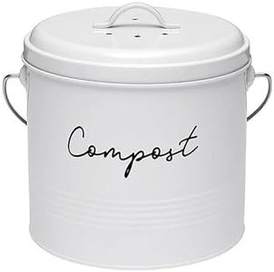 Ladelle Eco Compost Bin, White