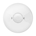 ENERLITES Low Voltage Ceiling Sensor Pir Occupancy Motion Detector, 360° Field of View, 1200 Sq Ft Coverage, Commercial/Industrial Grade, MPC-50L, White