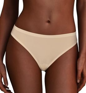 Chantelle SOFTSTRETCH, Tanga, Intimo Invisibile Donna, Avorio (Nude Wu), Taglia unica