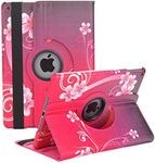 New Rotating Case for iPad 10.2" 9th / 8th / 7th Generation - 360 Degree Rotating Stand Protective Cover with Auto Sleep Wake for iPad 10.2 inch 2021/2020 / 2019 (Love Heart)