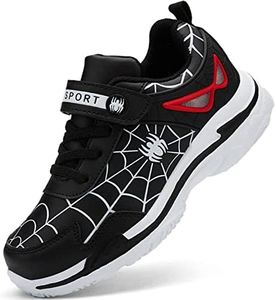 YTRXM Boys Girls Shoes Kids Running Tennis Shoes Children Athletic Sneakers Sport Walking Shoes for Toddler Size 10 Black