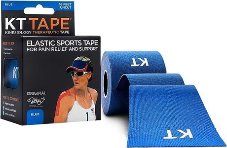 KT Tape Original Kinesiologie-Tape, Baumwolle, ungeschnitten, blau, 5 m