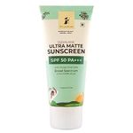 Pilgrim Squalane ULTRA MATTE SUNSCREEN SPF 50 PA+++ for women & men with Omega Ceramides & Vitamin E | Broad spectrum, Non-greasy, No white cast | All skin types | 50 gm