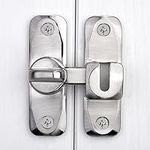 INIRET 2 Pack Barn Door Latches,90/