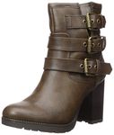 XOXO Women's Jamilla Fashion Boot, Brown, 5 UK