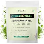 Tencha Ceremonial Matcha | Japanese Matcha Green Tea Powder | Sourced from Shizouka, Japan | Vegan | No Artificial Sweeteners | 50 GM, Pack of 1