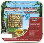 12 Pack of Pine Tree Farms Le Petit Mealworm Banquet Seed Cakes, 7.5 oz. Each