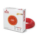 Polycab OPTIMA+ 1.5sqmm 90M coil | Flame Retardant | Lead free | 99.97% high purity copper | Rodent protection | PVC insulated housewire [Red]