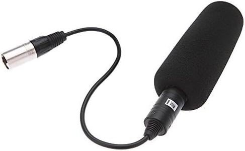 Andoer Professional Microphone for Sony PD190P HVR-Z1C HVR-A1C HVR-V1C DSR-PD150P DSR-250 Panasonic AJ-D700MP AJ-D410MC AJ-D615MC AJ-D908MC 180