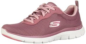 Skechers Women's Flex Appeal 4.0 Sneaker, Purple, 7 UK