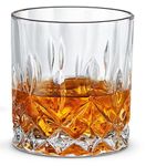 SYANKA Italian Premium Exclusive Old Fashioned Classic Whiskey Glasses Set of 6, Transparent, 320ml, Bar Glasses for Scotch, Bourbon, Liquor and Cocktail Drinks