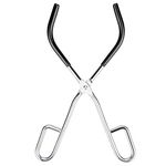 stonylab Beaker Tongs, Laboratory Beaker Clamp Beaker Tongs with Plastic Coated Jaws, 25.5 cm Length