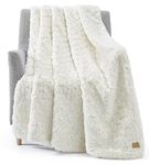 UGG - Amanda Throw Blanket - Soft Throw Blanket - 50" x 70" - Warm Accent Blanket for Couch or Bed - Cozy Home Décor - Snow