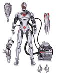 DC Collectibles OCT160345 DC Comics Icons Cyborg from Forever Evil Deluxe Action Figure