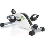 DeskCycle 2 Under Desk Exercise Bike - Portable Pedal Exerciser with Adjustable Height & LCD Display - Exercise Bikes for Home Use, Seniors and Adults - Home Workout Exercise Equipment (V2)