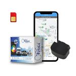 FeTaca OBD 2G Plug & Play GPS Tracker with Diagnosis for Car, Truck, Bus | One Year Free Software Subscription & SIM Data Plan | Make in India | (2G OBD + Software + Data Card)