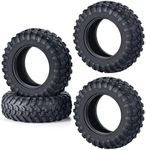 Zolikar 4PCS Rubber Micro RC Tires 