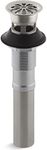 Kohler K-7129-A-BN Lavatory Grid Drain with Overflow, Vibrant Brushed Nickel