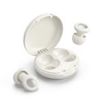 Appdo Hushnixi Earplugs for Snoring - Sleep & Dormitory Use, Noise Cancelling, Soundproof Professional Quiet Earbuds (White)