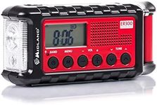 Midland ER300 - Multi-Functional Emergency Radio, Radio Power Bank, AM/FM Receiver and Dynamo Torch