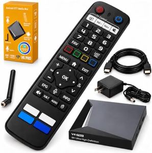 V6 Pro Remote Control 4 Piece Accessory Kit with Backlit Keys