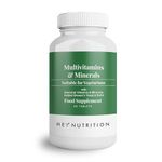 Hey Nutrition Advanced Multivitamins & Minerals - Essential Nutrients, Rutin, and Added Brewer's Yeast - Immune Boosting, Prevent Vitamin Deficiencies, & Energy Levels - Non-GMO, 60 Vegetarian Tablets