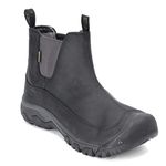 KEEN Men's Anchorage III Waterproof Winter Boot, Black/Raven, 10.5 M US