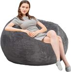 Bean Bag Chairs with Faux Rabbit Fu