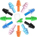 Jnkb Earplugs for Sleeping, Noise Cancelling Sound Blocking Ear Plugs Reusable Noise Reduction For Musicians Concerts Silicone.(4 pairs)